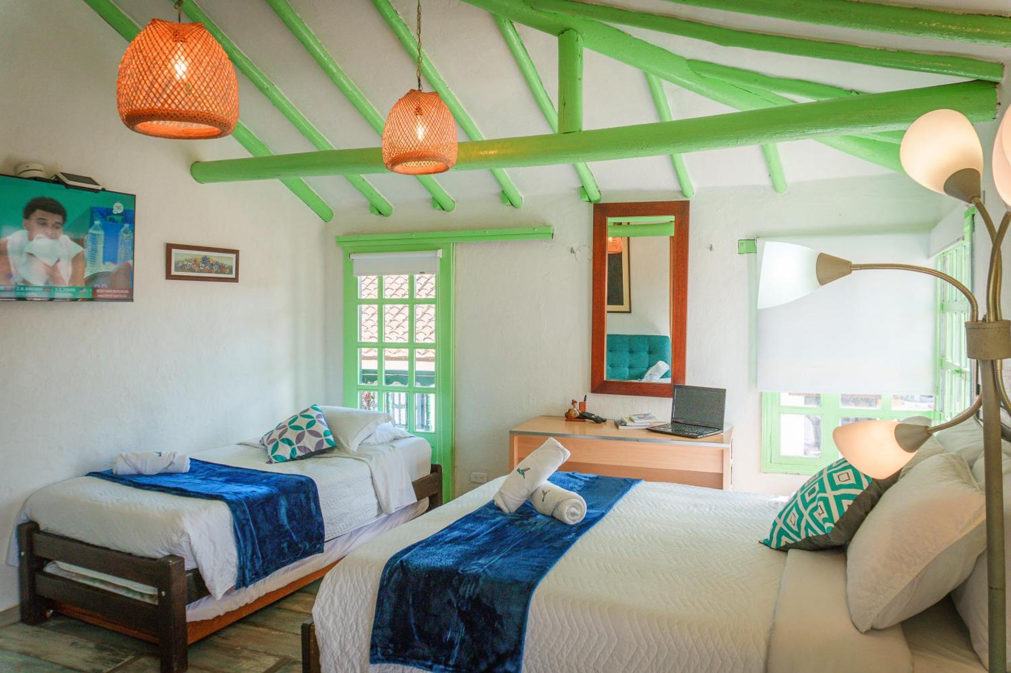 Apartamentos Y Habitaciones Le Colibri - Villa De Leyva Εξωτερικό φωτογραφία