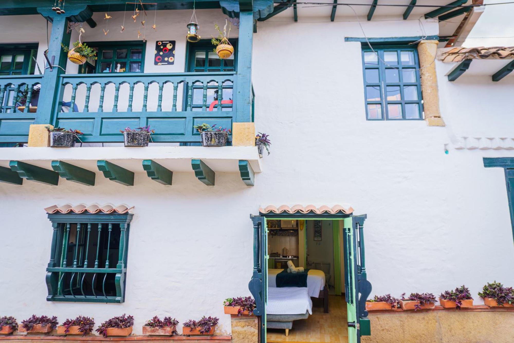 Apartamentos Y Habitaciones Le Colibri - Villa De Leyva Εξωτερικό φωτογραφία