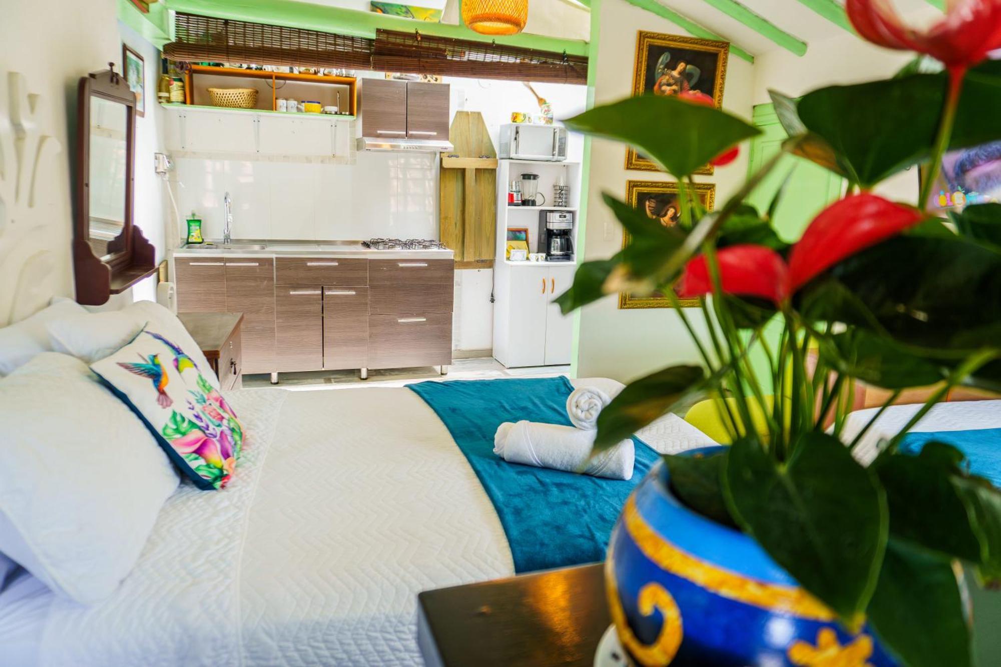 Apartamentos Y Habitaciones Le Colibri - Villa De Leyva Εξωτερικό φωτογραφία