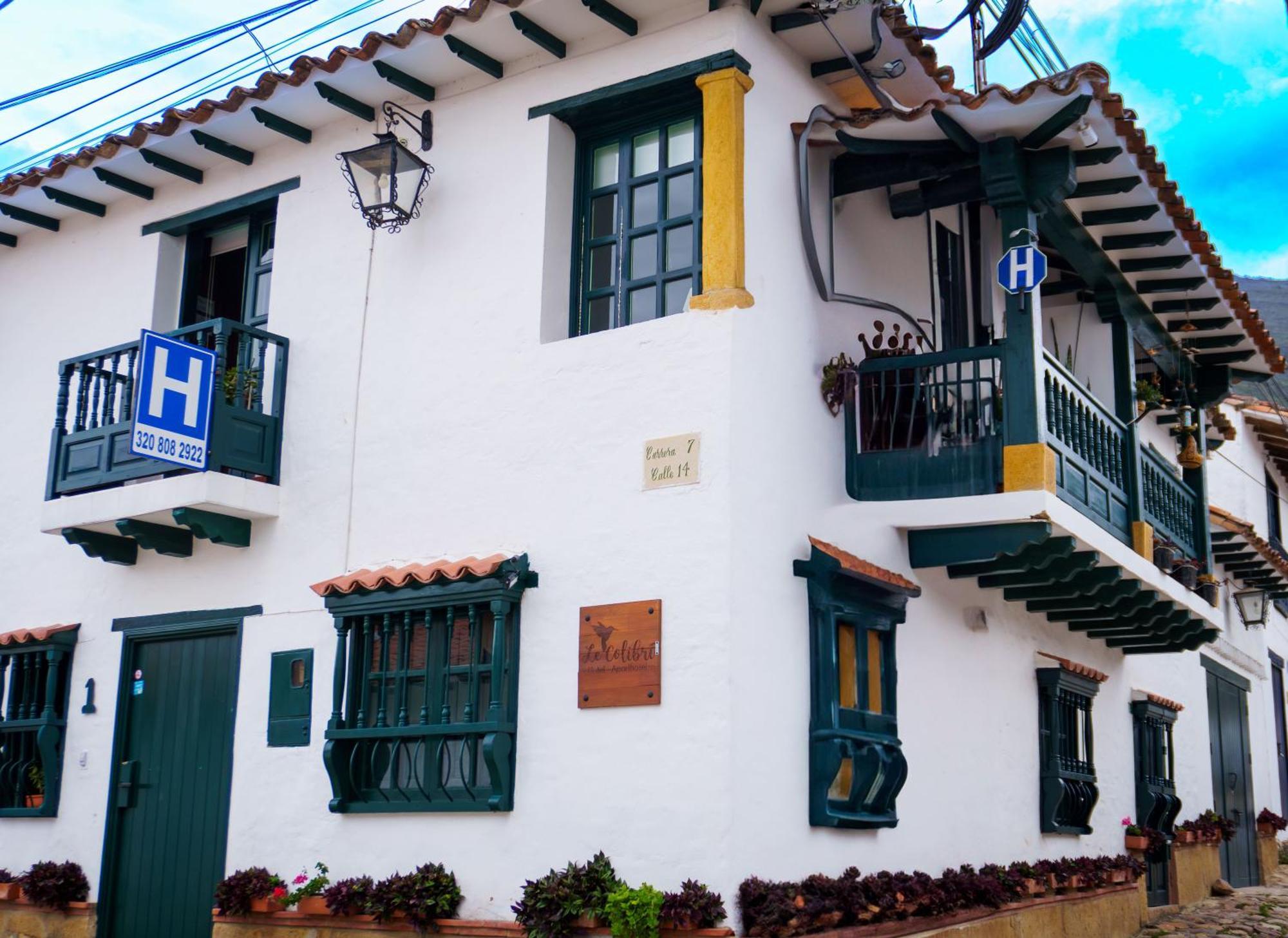 Apartamentos Y Habitaciones Le Colibri - Villa De Leyva Εξωτερικό φωτογραφία