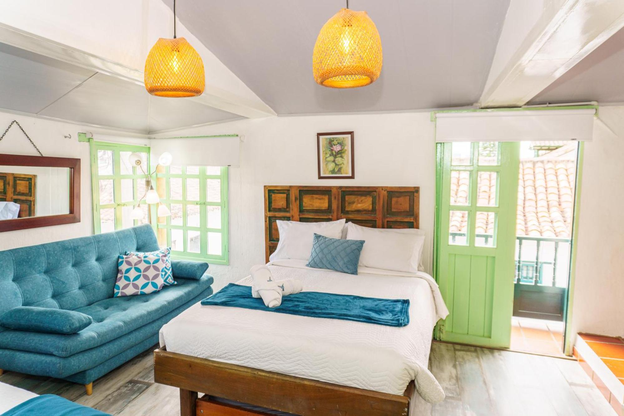Apartamentos Y Habitaciones Le Colibri - Villa De Leyva Εξωτερικό φωτογραφία
