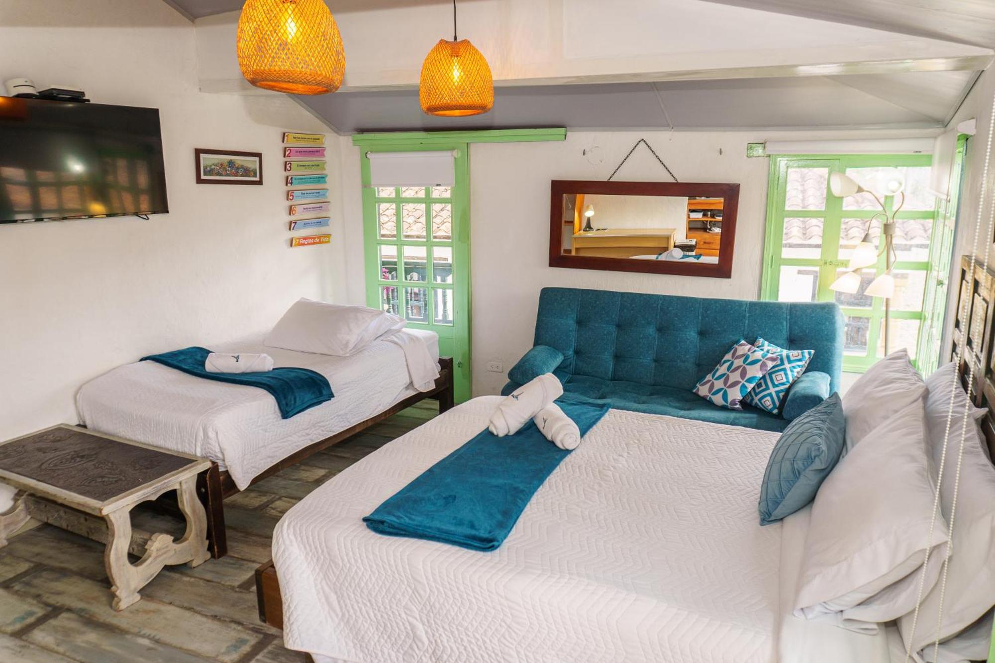 Apartamentos Y Habitaciones Le Colibri - Villa De Leyva Εξωτερικό φωτογραφία